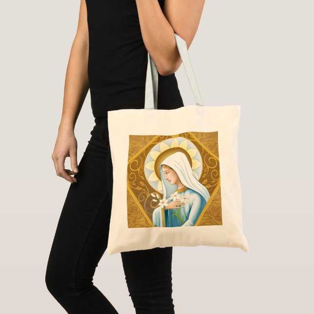 Mystical Rose Tote Bag (Front (Product))