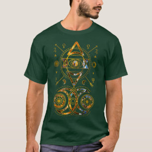 Mystical Sacred Geometry Ornament 3 T-Shirt