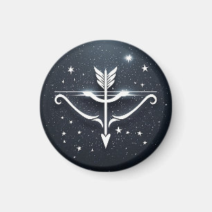 Mystical Sagittarius Zodiac Symbol Magnet