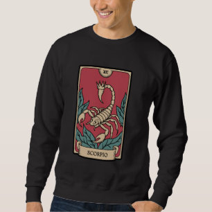 Mystical Scorpio Horoscope Art Sweatshirt