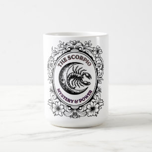 Mystical Scorpio Master of Mystery Art Coffee Mug