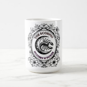 Mystical Scorpio Master of Mystery Art Coffee Mug