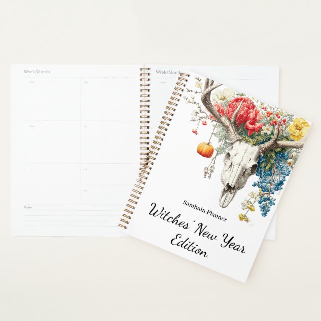 Mystical Seasons | Samhain Grimoire Book of Shadow Planner (Display)
