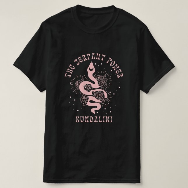 Mystical serpant power men's T-shirt (Design Front)