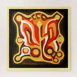 Mystical shield jigsaw puzzle