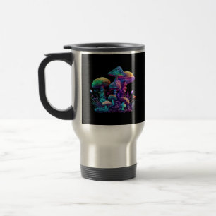 Mystical Shroom - Whimsigoth And Witchcore Wonderl Travel Mug