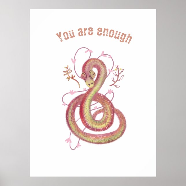 mystical snake  poster (Front)