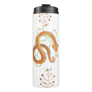 mystical snake thermal tumbler
