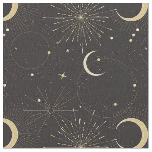 Mystical space universe fabric
