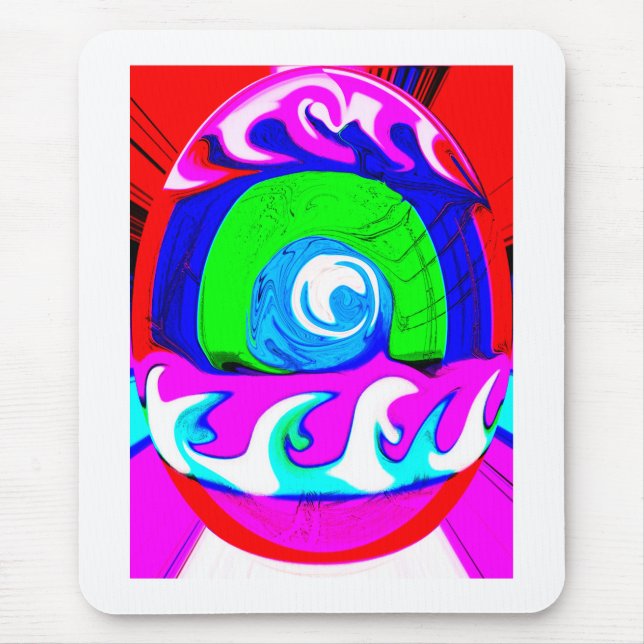 Mystical special egg art mouse pad (Front)