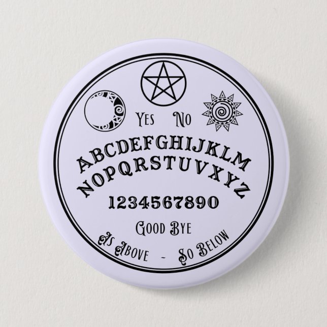 Mystical Spirit Board Button (Front)