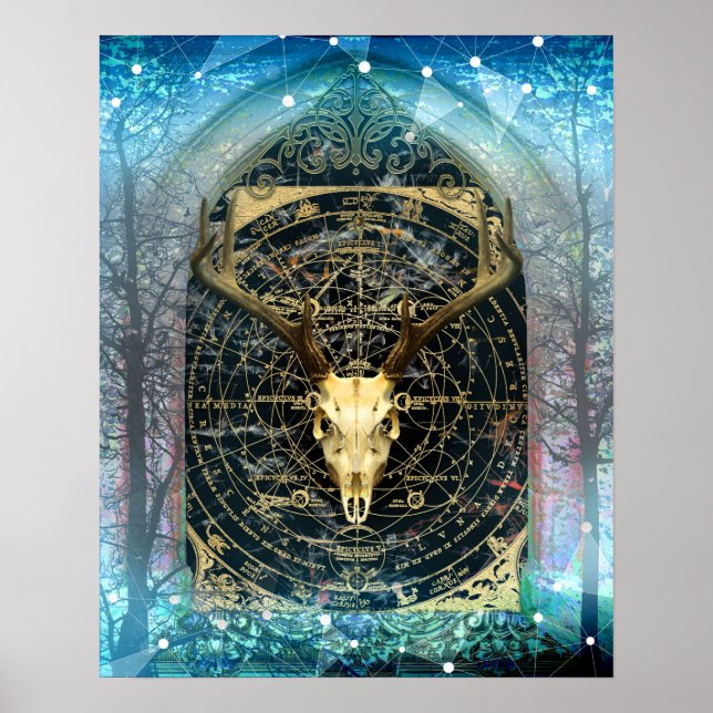 Mystical Stag Poster (Front)