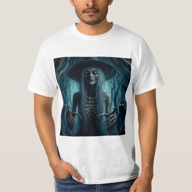 Mystical Striga: Embrace the Enigma T-Shirt (Front)