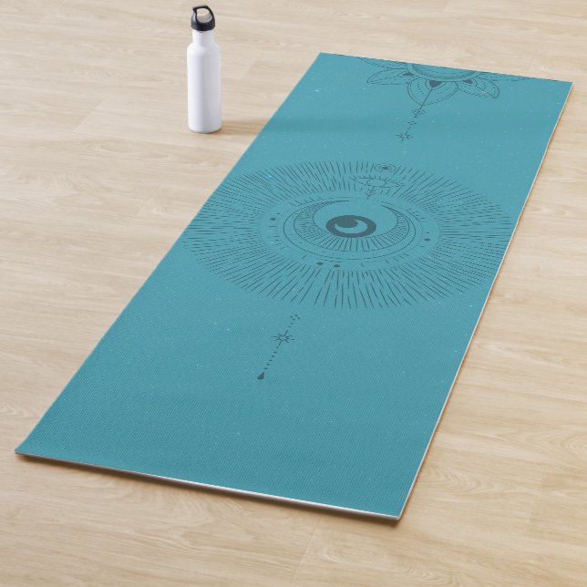Mystical Sun and Moon Yoga Mat (In Situ)