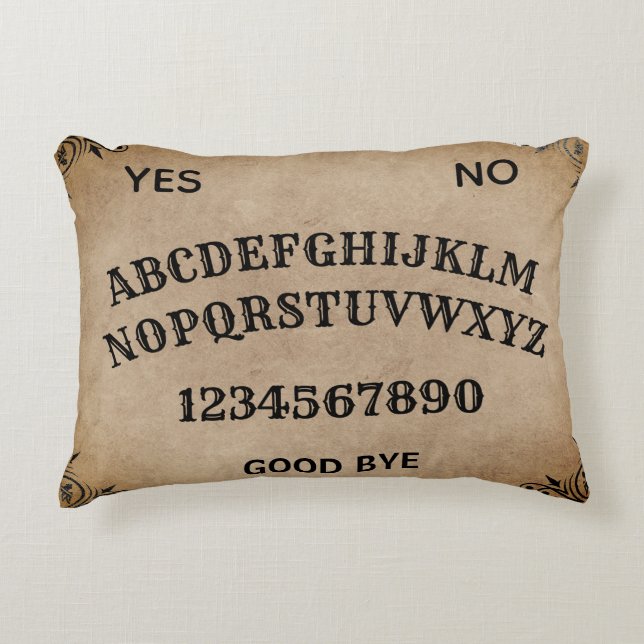 Mystical Talking Spirit Board Decorative Cushion (Front)