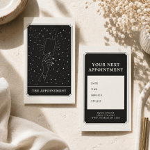 Mystical Tarot Hand Celestial Appointment Reminder
