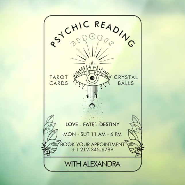 Mystical Third Eye Moon Phases Holographic  (Sheet 3)