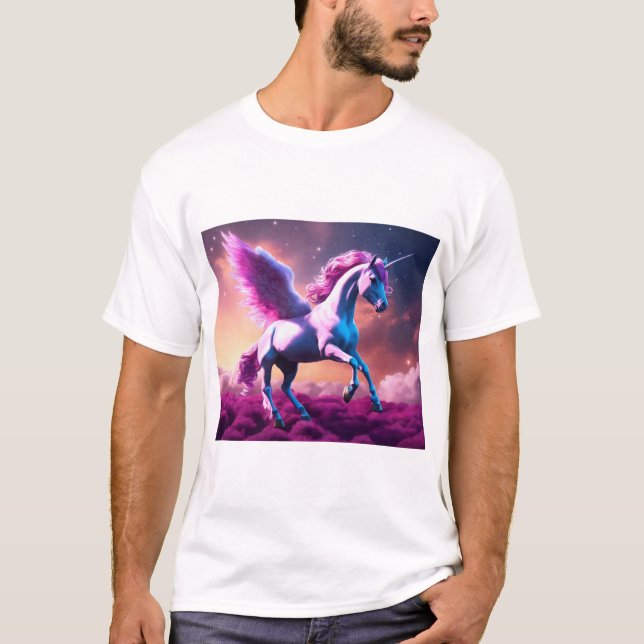 Mystical Threads: Where Fantasies Come to Life T-Shirt (Front)