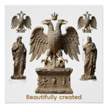 Mystical Totem of the Sacred Double-Headed Eagle R