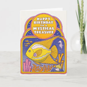 Mystical Treasure Letterpress Card