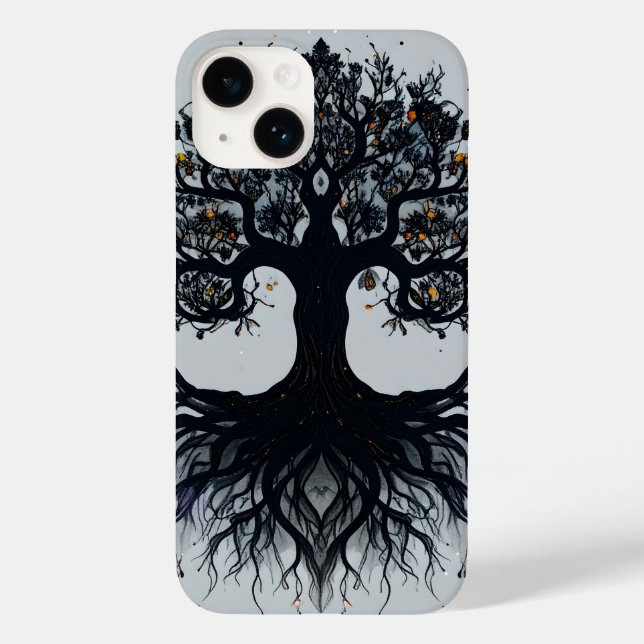 Mystical Tree of Life iPhone Case (Back)