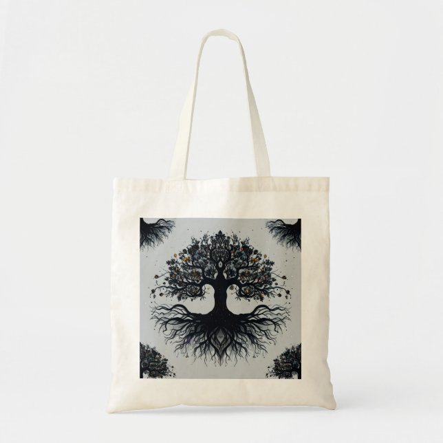 Mystical Tree of Life Tote Bag (Front)