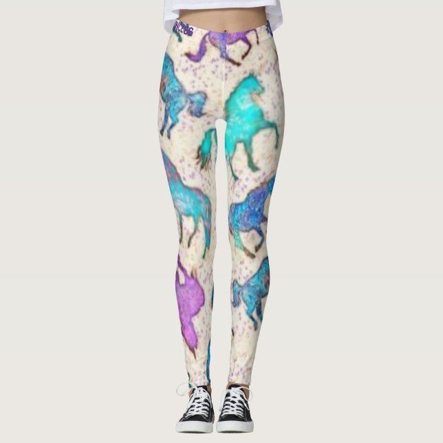 MYSTICAL UNICORNS LEGGINGS (Front)