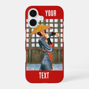 Mystical Warrior Princess Eastern Fantasy Style iPhone 16 Case