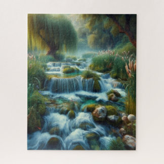 Mystical Waterfall Jigsaw Puzzle