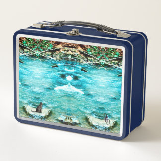 Mystical Waters Metal Lunch Box