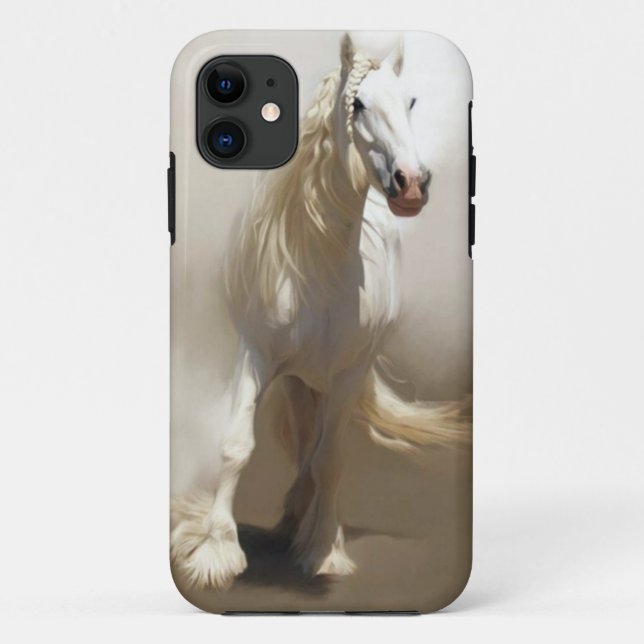 Mystical White Horse Case-Mate iPhone 5/5S Case (Back)