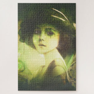 Mystical Willow Tree Fairy Fantasy Art Jigsaw Puzzle