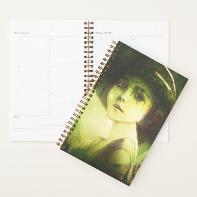Mystical Willow Tree Fairy Fantasy Art Planner (Display)