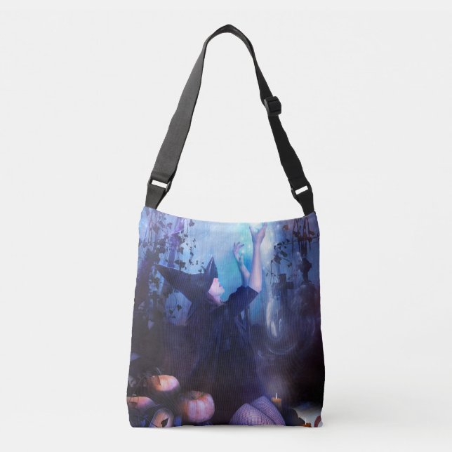 Mystical Witch Crossbody Bag (Front)