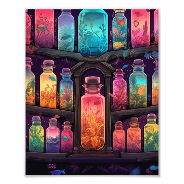 Mystical Witch Hut  Photo Print (Front)