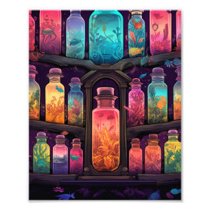 Mystical Witch Hut Poster