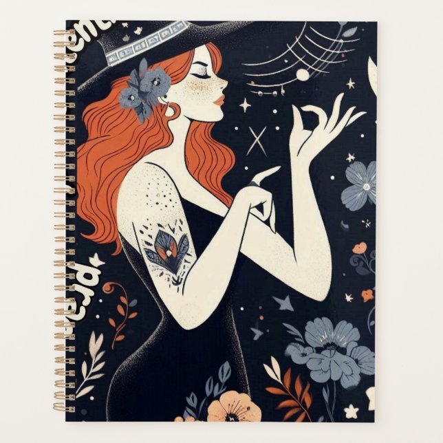 Mystical Witch Planner: Embrace Your Magic Daily Planner (Front)