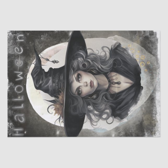 Mystical Witch Tissue Paper (Front)