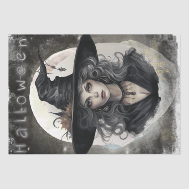 Mystical Witch Tissue Paper (Front)