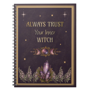 Mystical Witchy - Botanical & Celestial Notebook