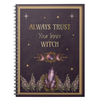 Mystical Witchy - Botanical & Celestial Notebook
