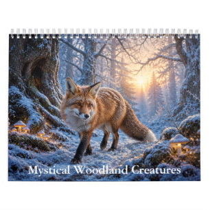 Mystical Woodland Creatures Calendar 