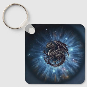 Mystical Wyvern Eye Key Ring