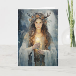 Mystical Yule Greeting Card