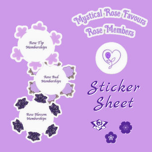 MysticalRoseFavours Rose Members Stickers