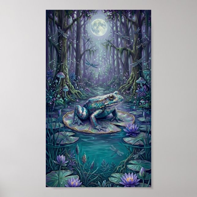 MysticSwampFrog2 Poster (Front)