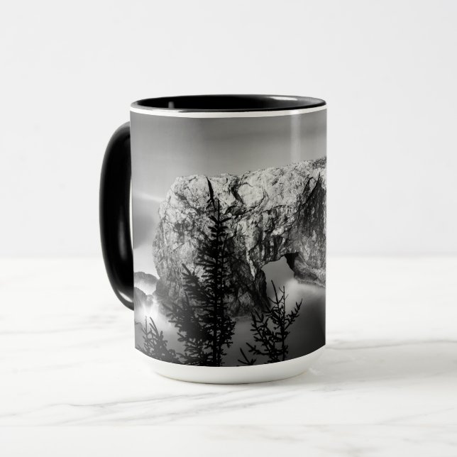 Mystifying Arch Rock Samuel H Boardman Brookings Mug (Front Left)