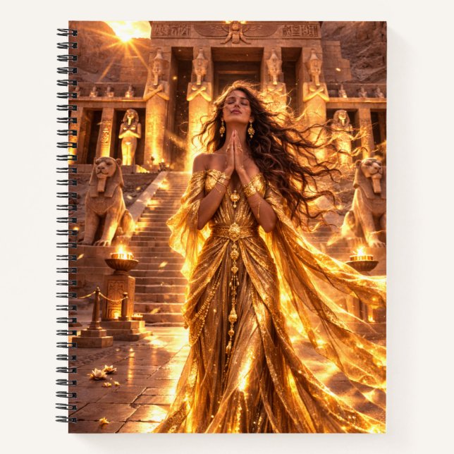 Mystik Woman Notizblock – Dein Raum für Gedanken Notebook (Front)