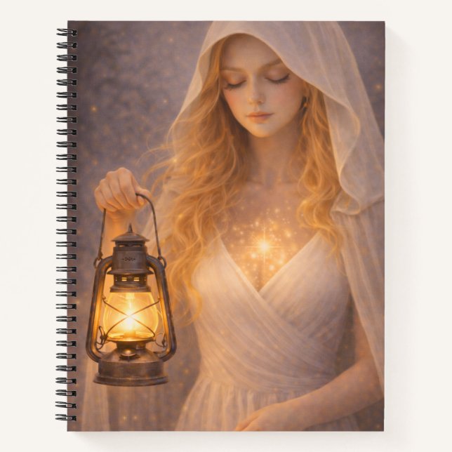 Mystik Woman Notizblock – Dein Raum für Gedanken Notebook (Front)