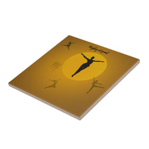 Mystique Elegant Dance Ceramic Tile